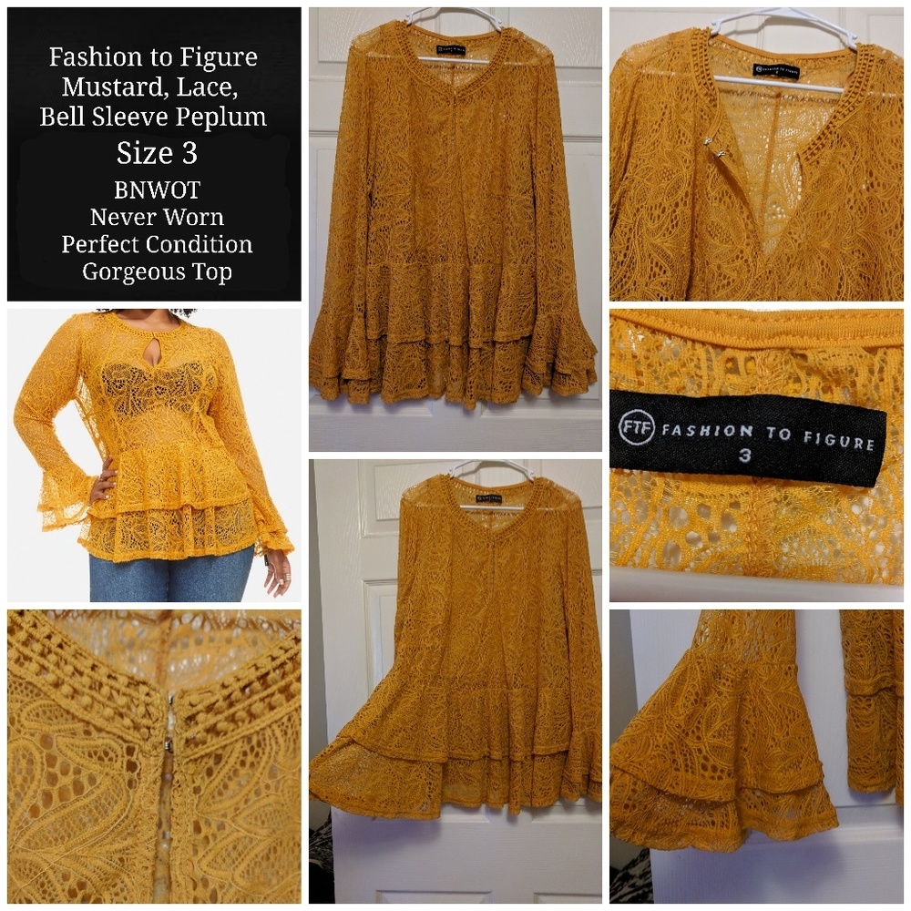 Perfect Condition Lace Peplum